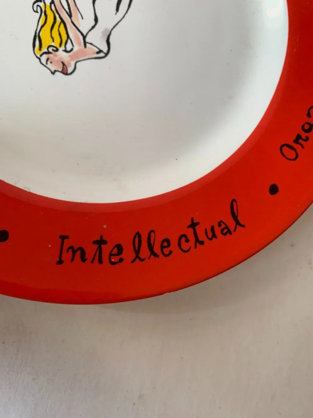 Pottery Barn Horoscope Virgo What’s Your Sign Zodiac Dessert or Salad 8” Plate